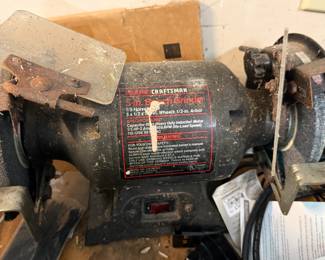 Craftsman bench grinder
