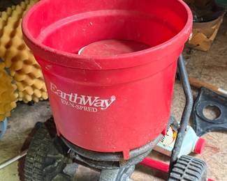 EarthWay spreader attachment