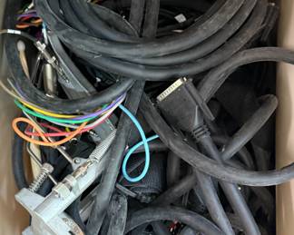 Assorted cables