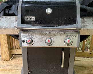 Weber Spirit gas grill
