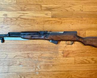 Russian SKS HB 6620 rifle with folding bayonet
