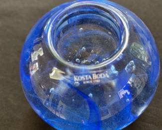 Kosta Boda candle holder.