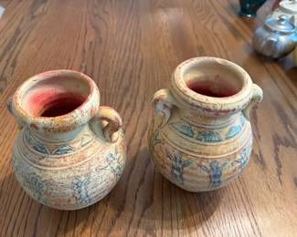 Southwestern Pottery - vintage jug/vases.