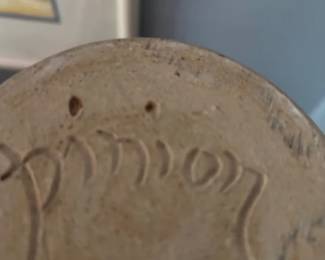 Carroll Pinion Stoneware vase.