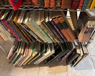 Large selection of books - new and old.