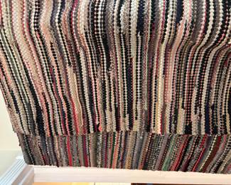 Handmade rag rugs.