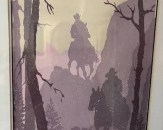 "Teton Trail" by Gloria Miller Allen.