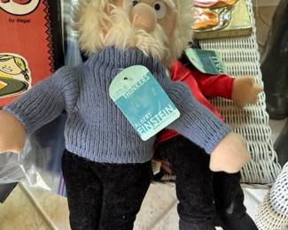 Little Thinkers Albert Einstein doll.