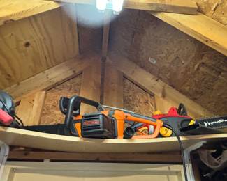 Tools and accessories.