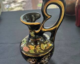 Agora from Greece 24K gold vase.