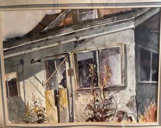 "Back Door" by Gloria Miller Allen.