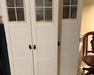 Shabby chic cabinet.