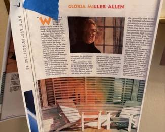 Watercolor by Gloria Miller Allen.