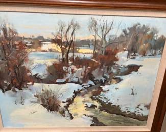 "Landscape" by Nancy Seamons Crookston.
