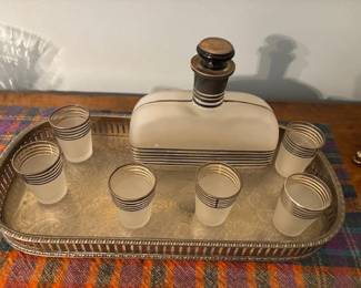 Vintage bar set.