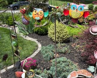 More garden art.