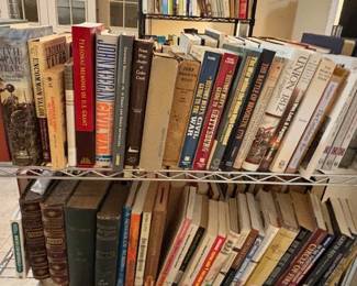 Large selection of books - new and old.