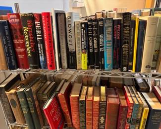 Large selection of books - new and old.
