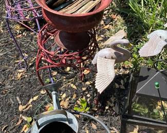 Planter holders and more.