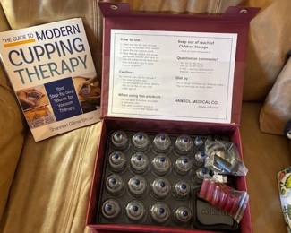 Hansol 19-cup cupping set slimming massage vacuum therapy pump.