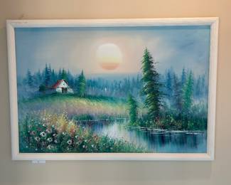 Oil on Canvas Painting