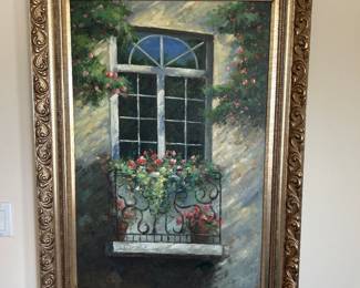 Oil on Canvas Painting