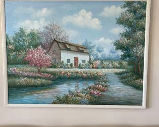 Oil on Canvas Painting