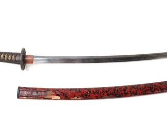 Lot 47 Japanese Katana Sword Scabbard