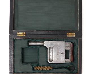Lot 87 French Cased Le Gaulois Pocket Pistol