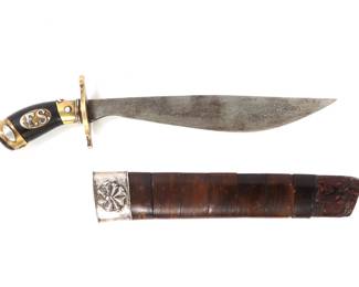 Lot 82 19th20th C. Philippines Visayan Left Handed Tenegre Dagger
