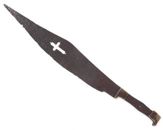 Lot 22 14th16th C. Iron Spanish Dagger