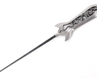 Lot 112 Japanese Pierced Openwork Dragon Arrow Head