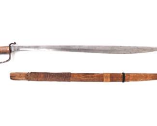 Lot 74 Rare Visayan Talibong Sword w D guard