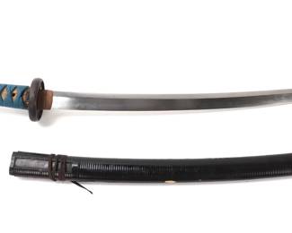 Lot 50 Japanese Wakizashi Sword Scabbard