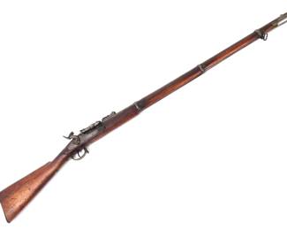 Lot 100 SniderEnfield Percussion ThreeBand Rifle