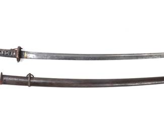 Lot 56 Japanese NCO Style Officers Sword