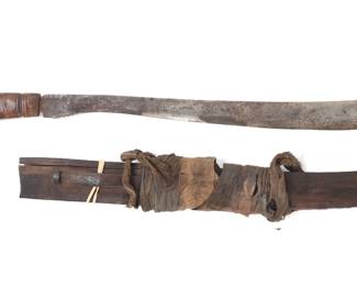 Lot 71 19th C. Philippines Bicolano Minasbad Sword