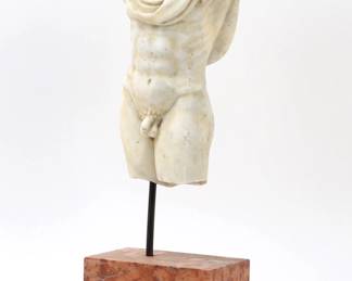 Lot 121 Roman Marble Torso Sculpture