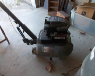 Tiller side view