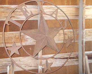 Metal "Texas" sign