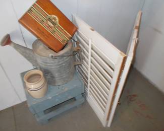 Primitive hand crafted seat and other