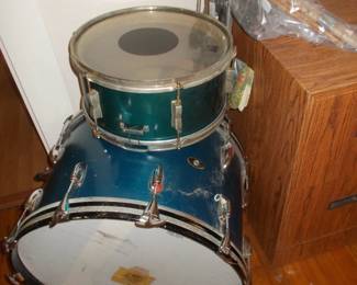 Vintage drums and equipment
