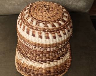Hand-woven adjustable ball cap from Ecuador