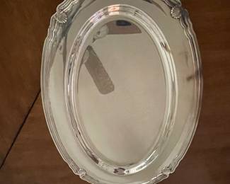 Silver plate tray