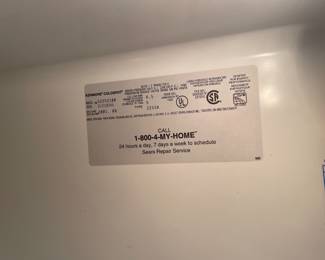 $250 Kenmore side by side with ice and water