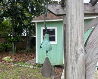 Paola Soleri bronze wind bell - large. $100