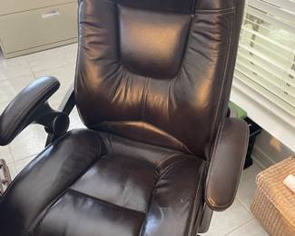 $250 Leather desk chair