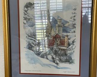 European signed prints 