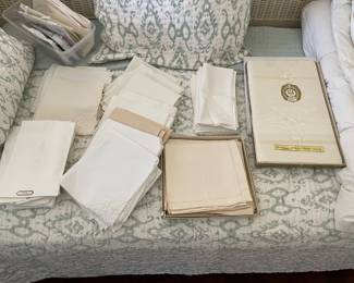 Fine linens from Ireland and Hong Kong 