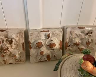 Four 4) wall tiles